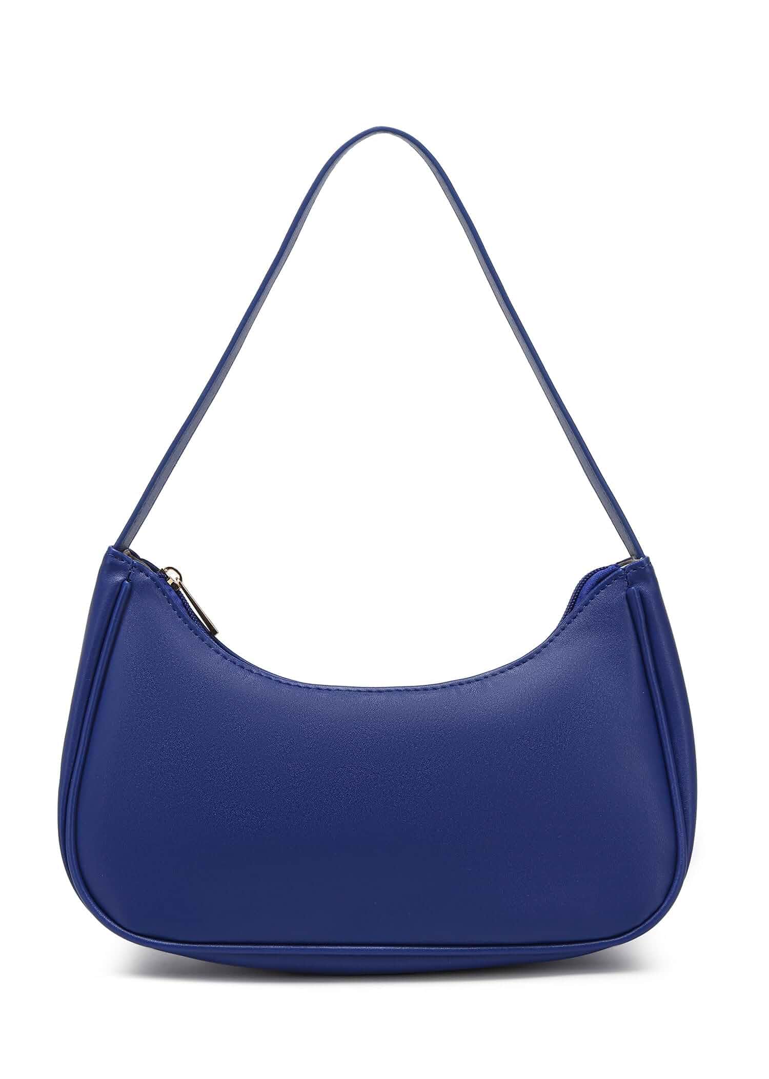 Afashor Shoulder Bags for Women Vegan Leather Hobo Sling Tote Handbag Retro Clutch Purse with Zipper Closure