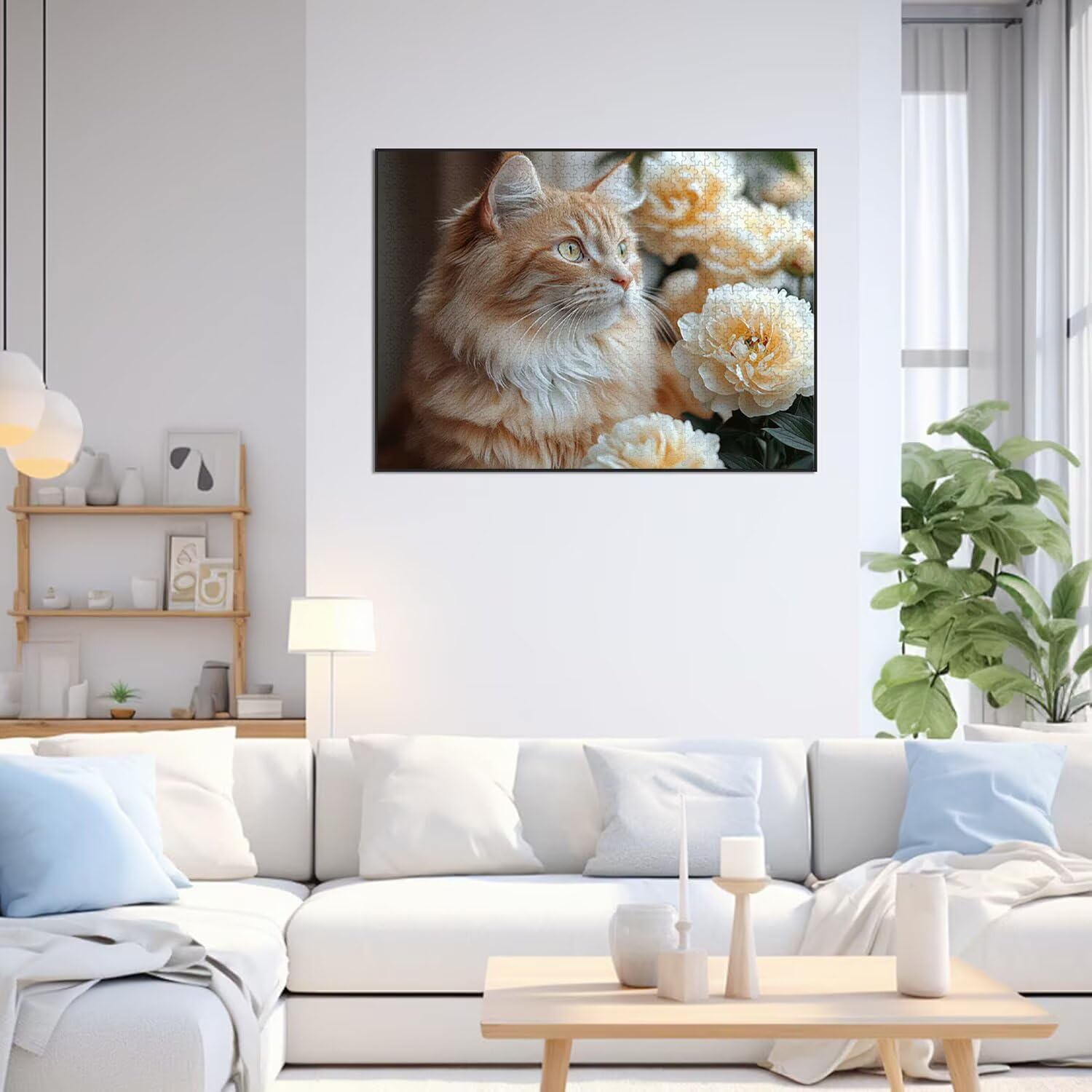 Puzzle 4000 Pezzi gatto Puzzle Classici per Gioco Familiare, n-495