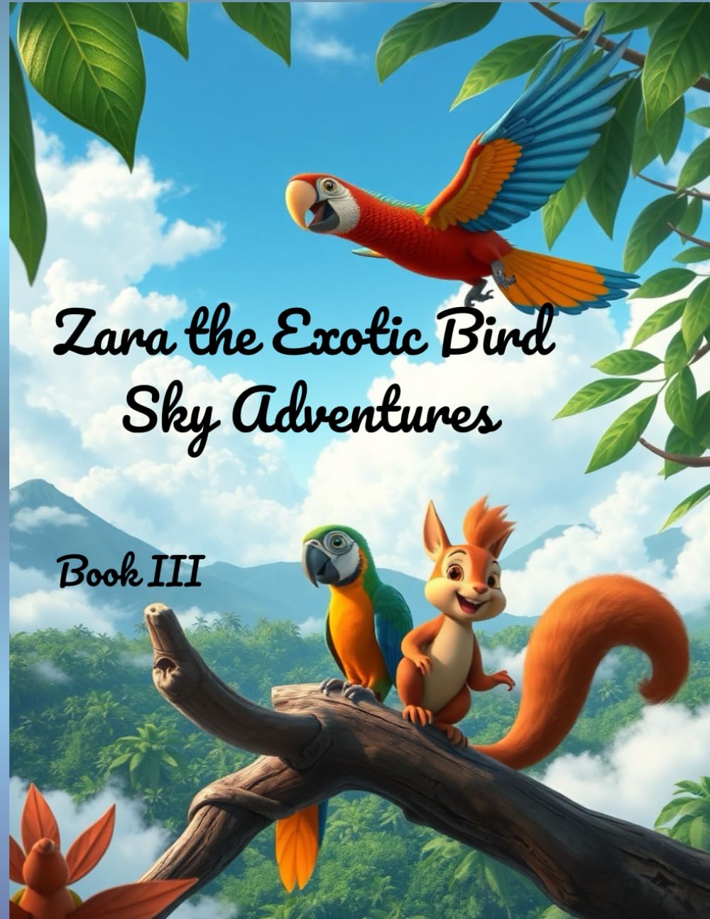 Zara the Exotic Bird – Sky Adventures: A Whimsical Story of Courage, Friendship and Flying Dreams (A Kawaii Jungle Adventure)