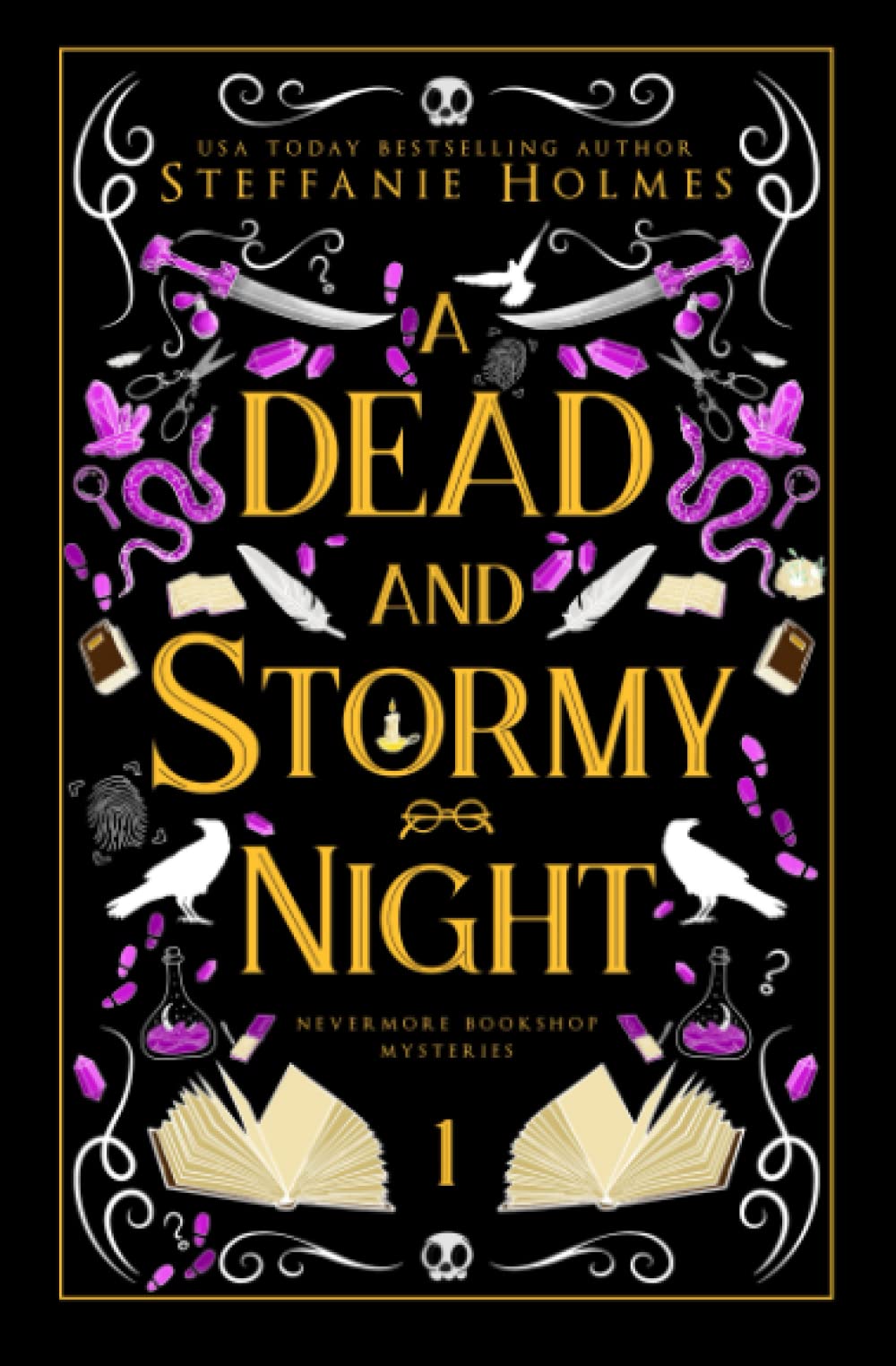A Dead and Stormy Night: Luxe paperback edition (Nevermore Bookshop Mysteries)