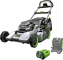 EGO Power+ Electric Lawn Mower, Self-Propelled Cordless with Select Cut XP and Speed IQ, Includes 56V 12.0Ah Battery and 700W Turbo Charger - LM2167SP