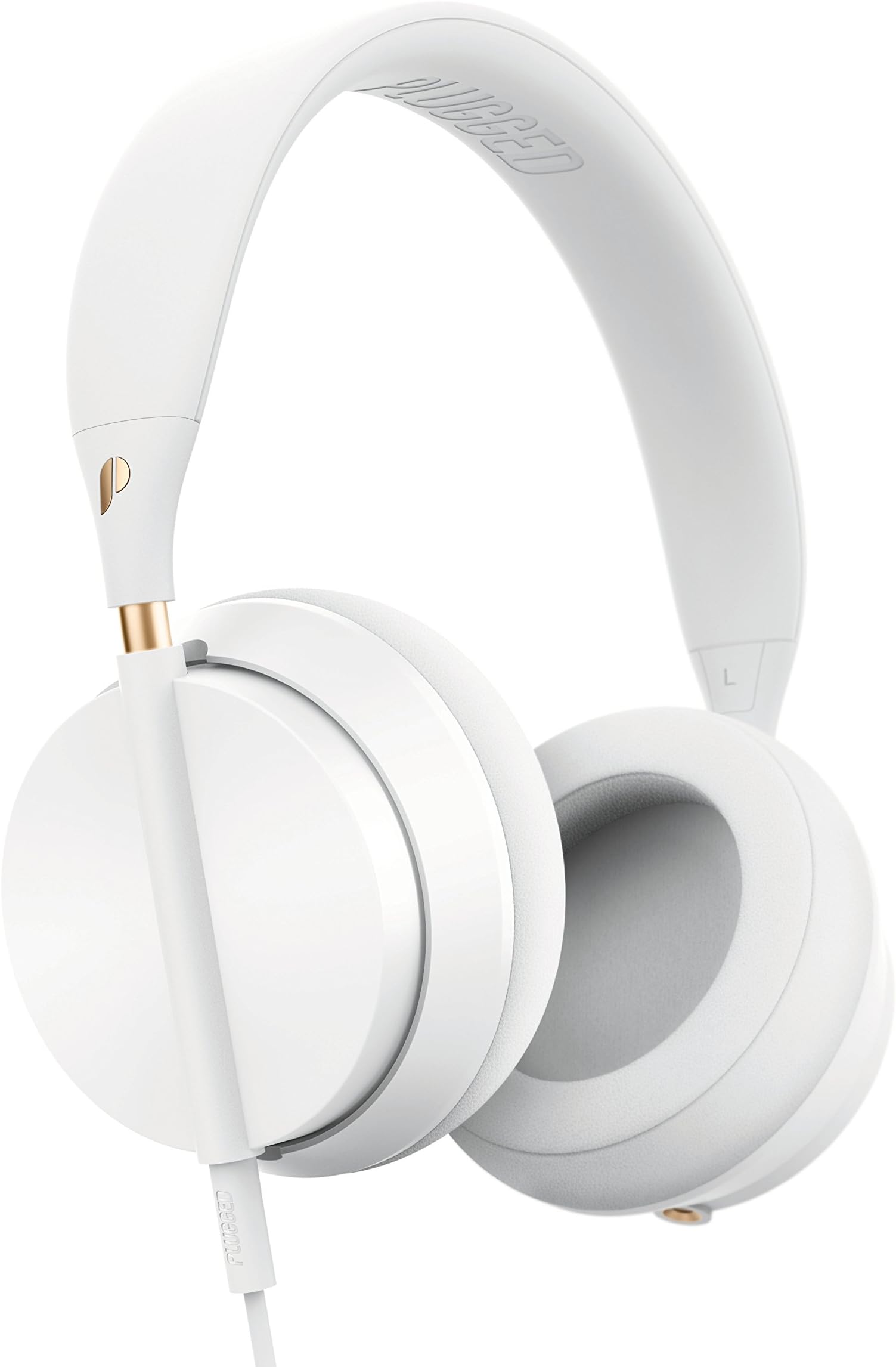 Crown Series Headphones, White/Rose