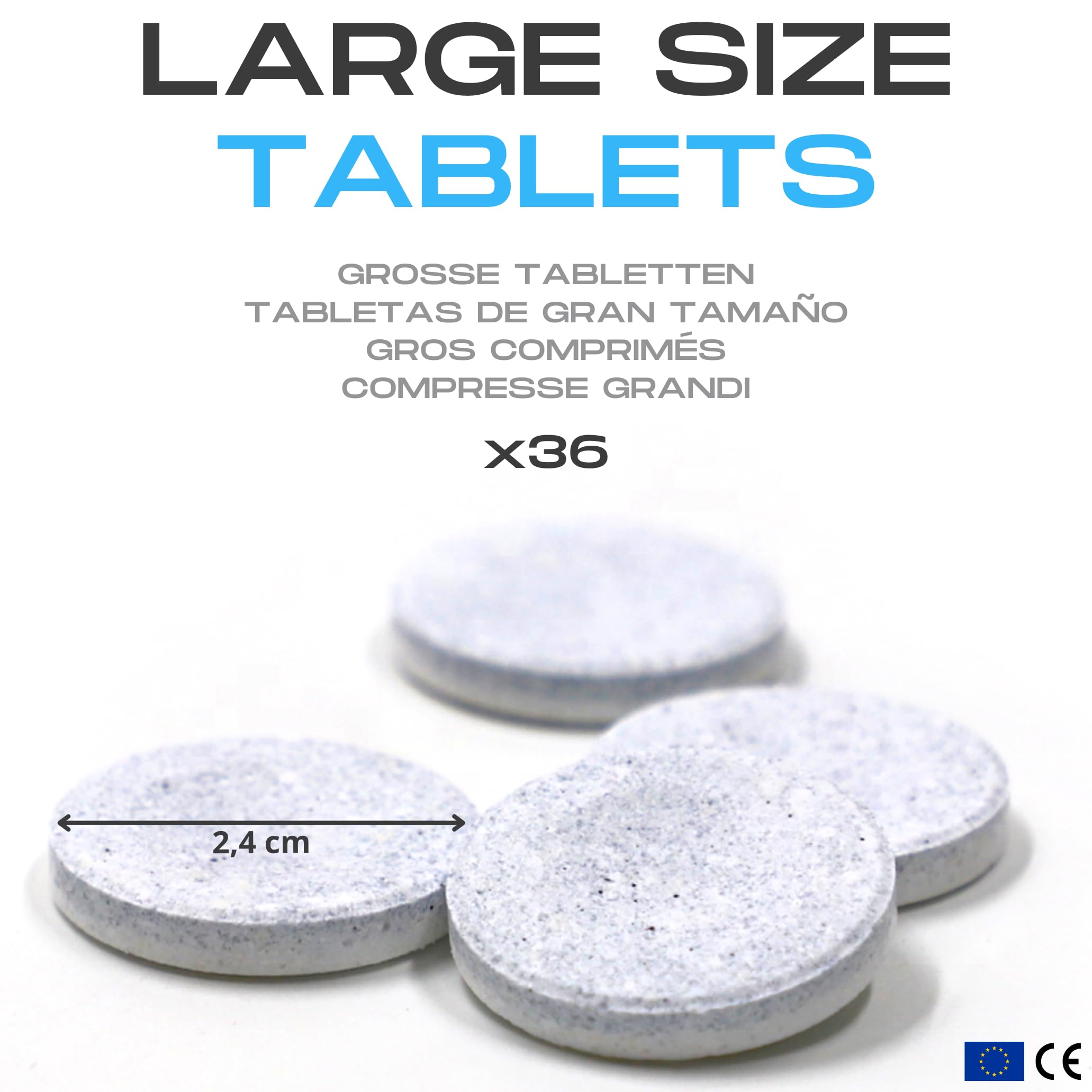 36 Tabletki Czyszczące do Ortodoncji Przezroczyste | do Aligner, Retainer, Szyna zębowa | Formuła 2-w-1 z Antybakteryjnym Aktywnym Tlenem, Mięta (pack 5 tygodni)