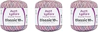 Vista 14 de Aunt Lydia Fashion Crochet blanco – 3 unidades de 150y/449.5 ft – Algodón – Calibre 3 – Crochet