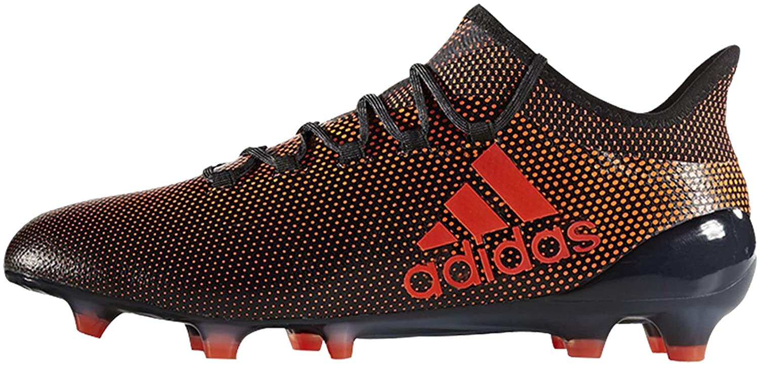 Amazon | adidas メンズ X 17.1 ファームグラウンドサッカースパイク