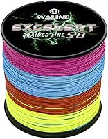 KBBOX Waline 8 Szálas PE Fonott Horgászzsinór - Erős, Nyúlásmentes, Zöld, 300m/500m, 9kg Szakítószilárdság, Tengeri Horgászathoz 3