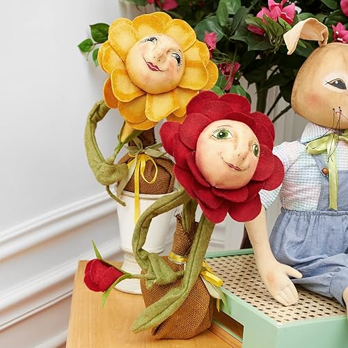 Miniatura 3 de GALLERIE II Buttercup Girasol Gathered Traditions Joe Spencer - Figura de mesa para todas las estaciones, verano, primavera, primavera, hogar, sala