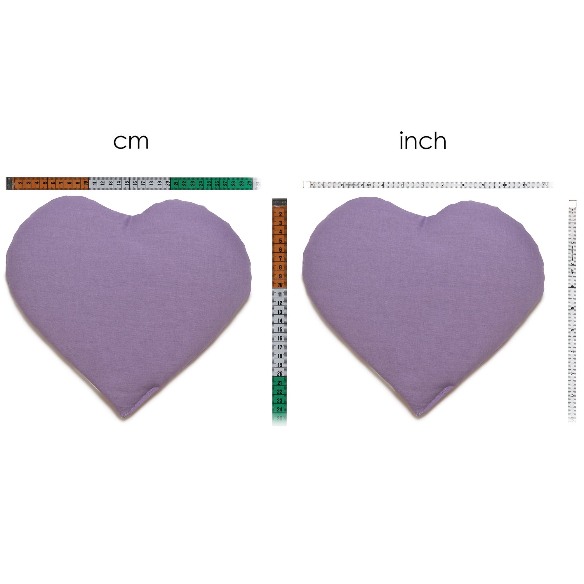 Cuscino Cuore con volant rosa antico | | Complementi Arredo Design