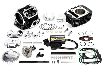 グロム　武川5速181ccボアアップエンジン　i-map 油温計 ハイスロセット Amazon | スペシャルパーツ武川 スーパーヘッド4V+Rコンボキット