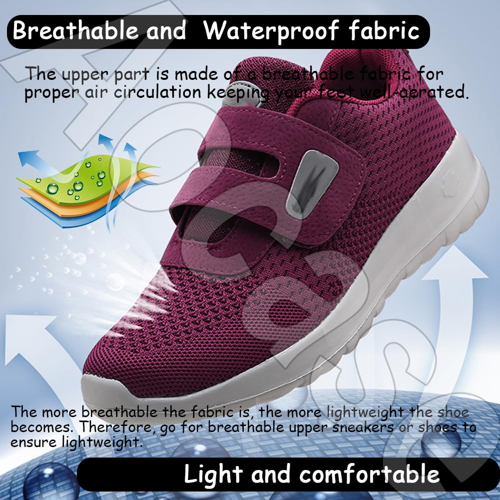 Aocase Chaussures Pieds Sensibles Chaussures Diabétiques Homme Chaussures Orthopédiques Homme Chaussures Orthopédiques Pied Large Homme Chaussure