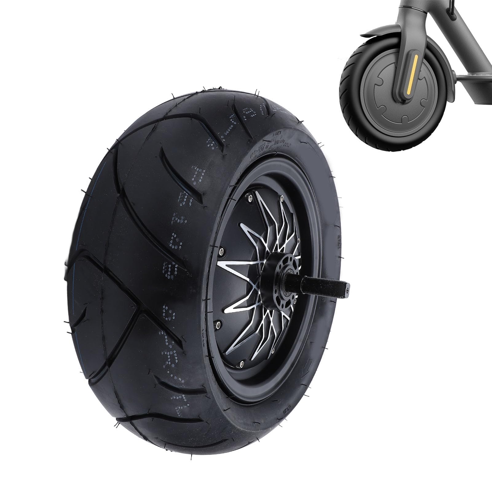 Motore Dinamico con Ruota 14 Pollici con Pneumatico a Depressione Che Offre Elevata e Bassa rumorosità per Scooter Elettrici e Biciclette