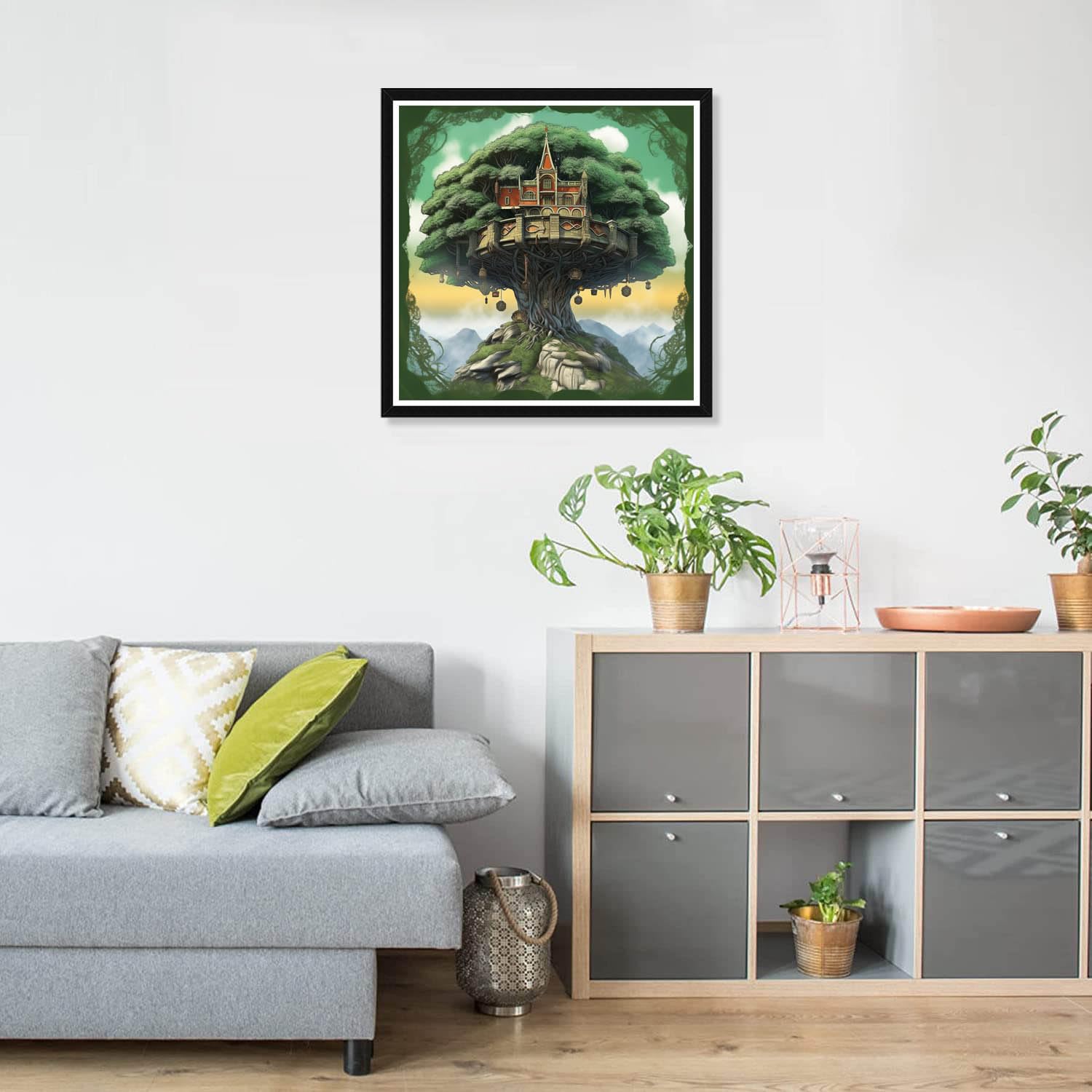 5D Diamond Painting Kits Arbre De Vie, Diy Diamant Peinture