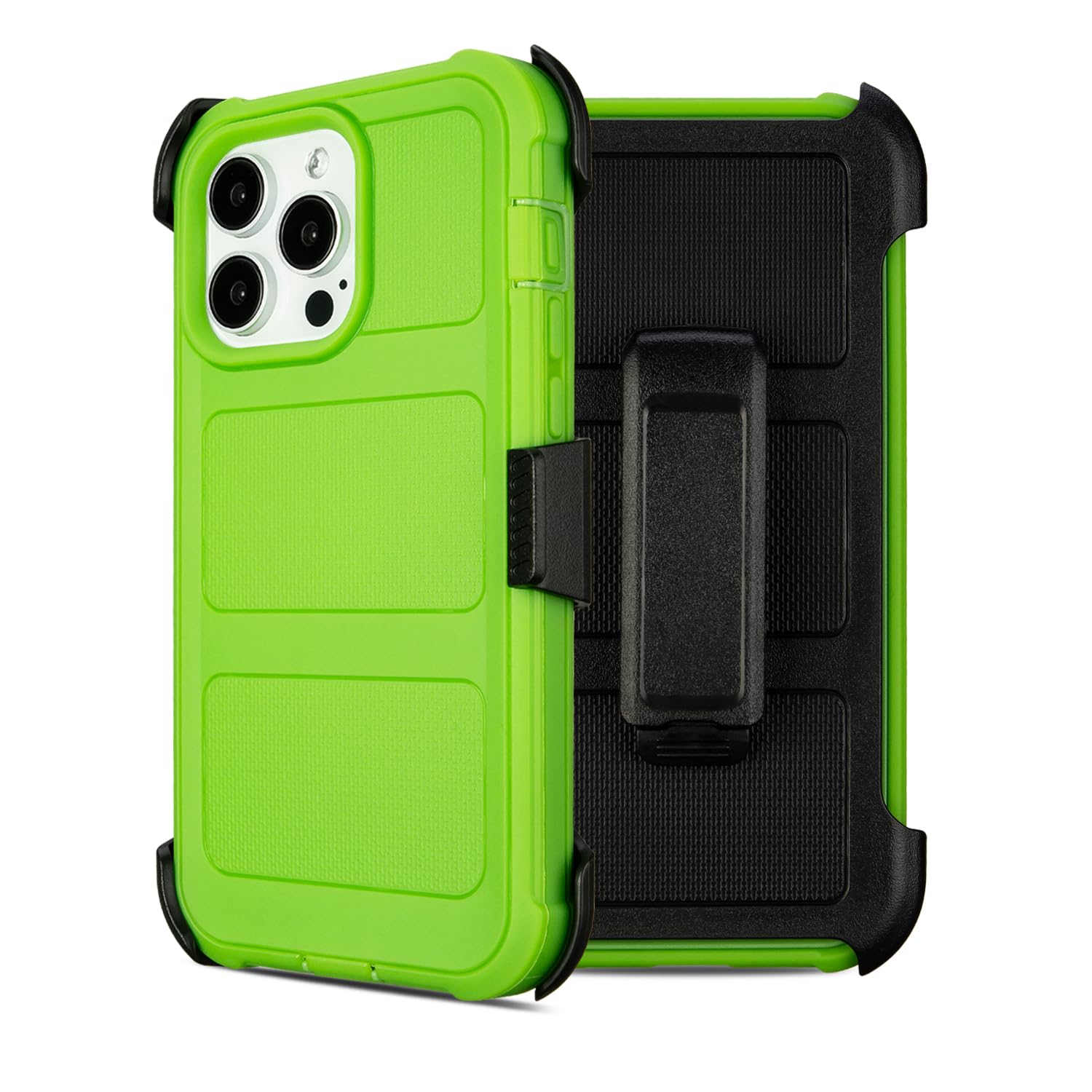 Saiboro for iPhone 15 Pro Max Defender Case,Defender Shockproof Heavy Duty Rugged with Kickstand,2 Layers of Sturdy,for Protective iPhone 15 Max Case