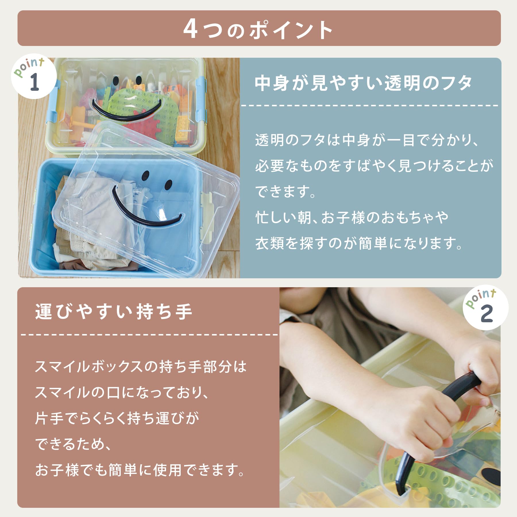Amazon｜スパイス(Spice) SPICE OF LIFE 収納ケース 中身が見やすい 