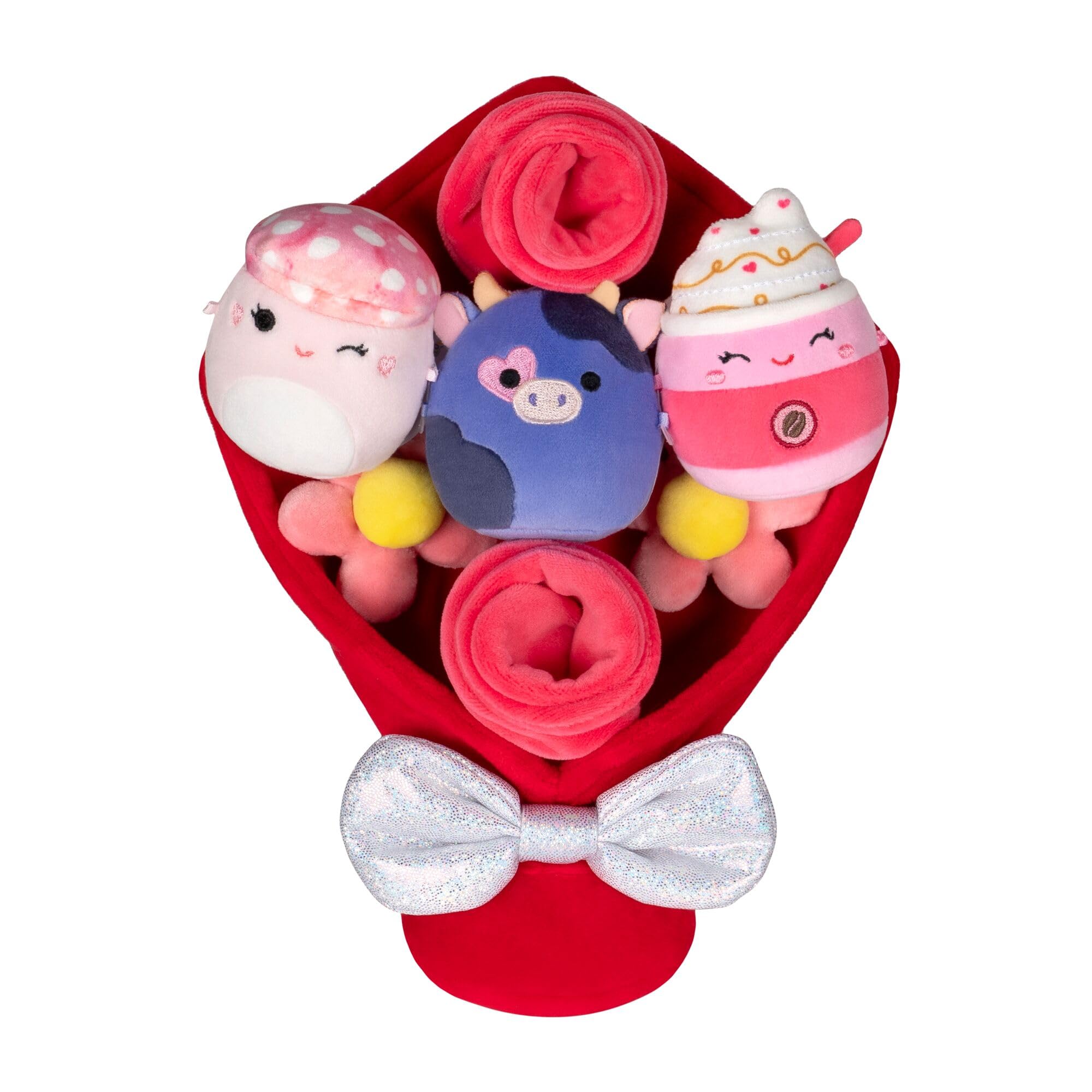 Micromallows Squishmallows Original Valentine’s Day Bouquet