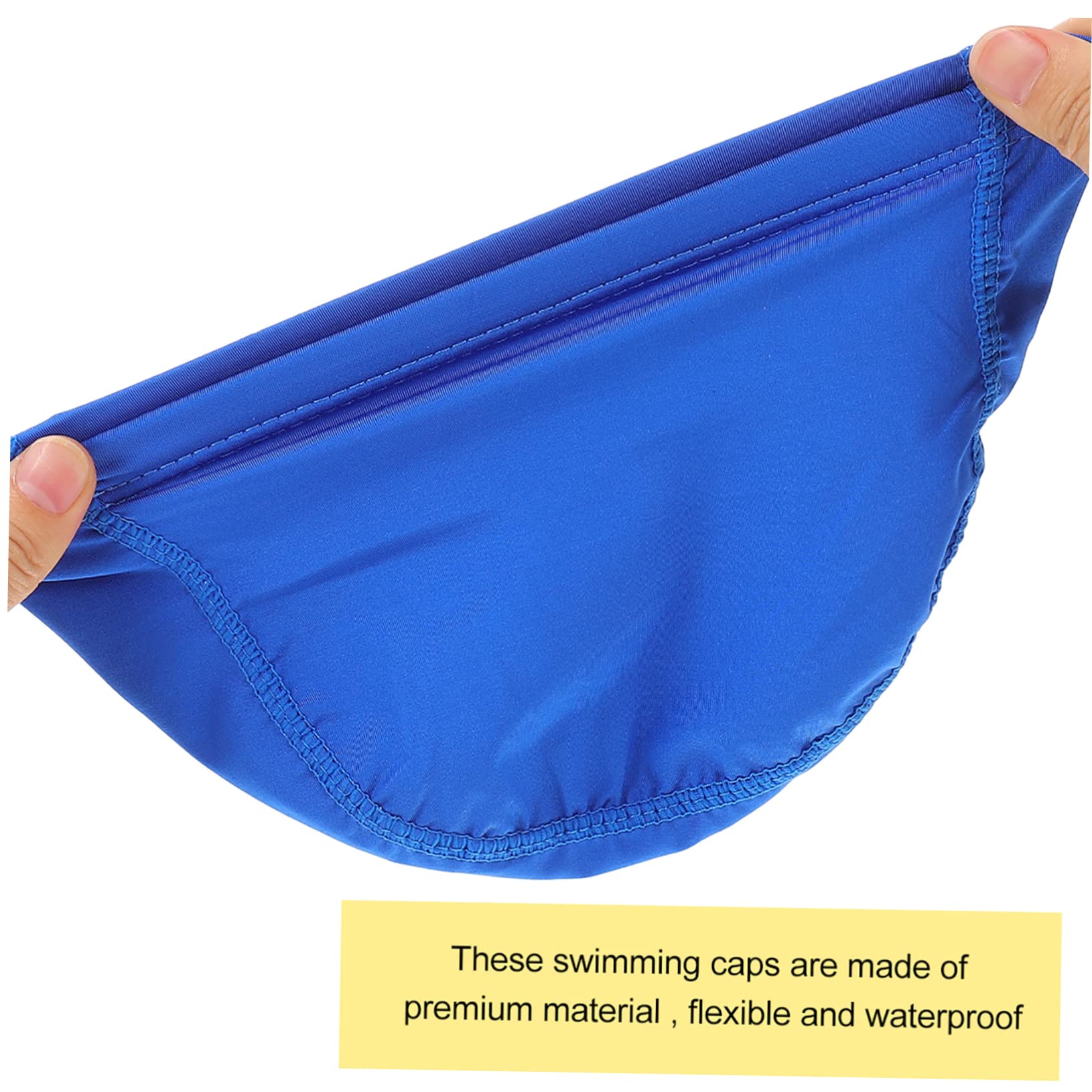 POPETPOP 50 Pièces Bonnet De Bain Bonnet De Bain Imperméable Bonnets De Unisexes Adulte Bonnets De pour Enfants Maillot De Couvre-Chef De Nager Nylon