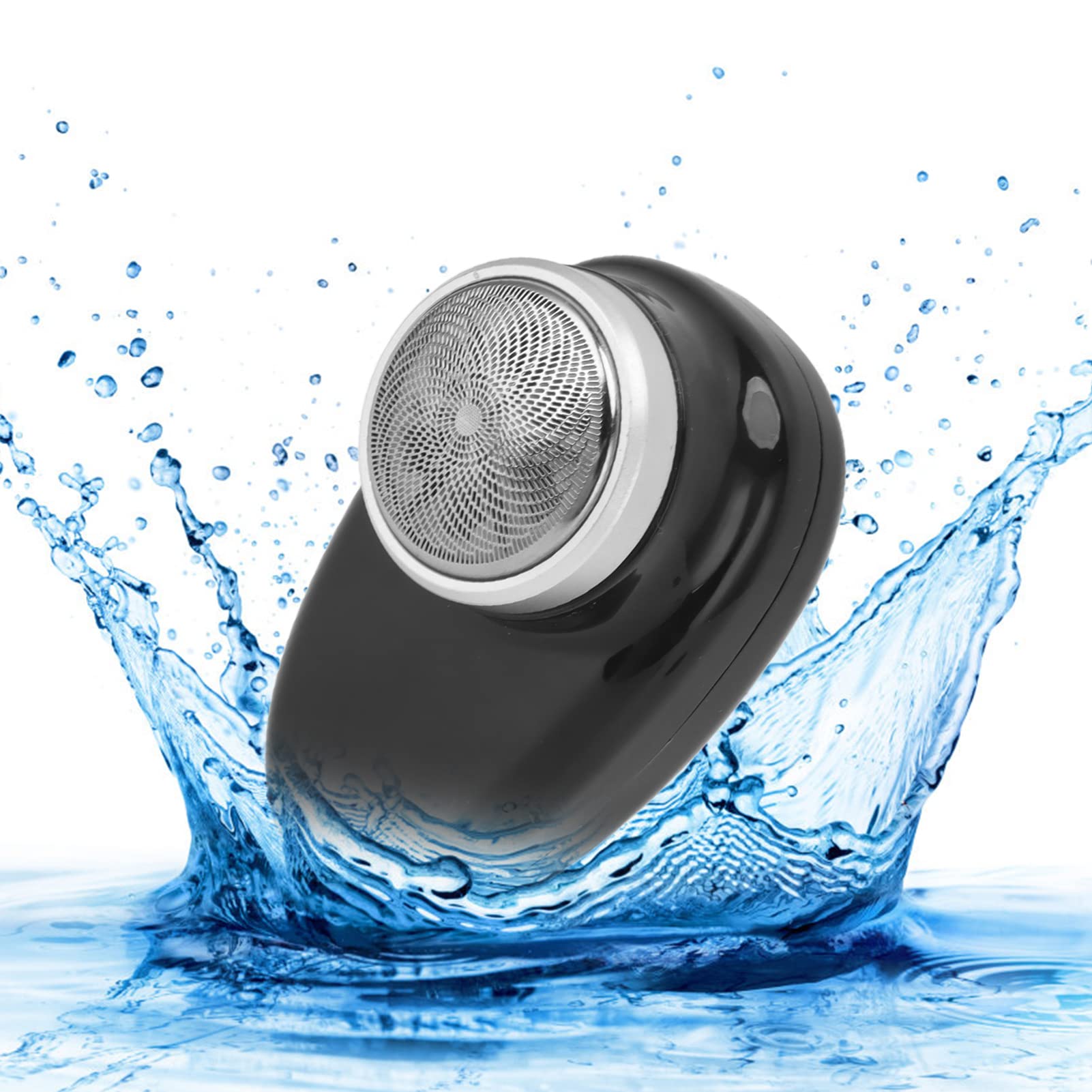 Mini Electric Beard Clipper Blade Hair Trimmer USB Charging Black Trimming Machine Beard Grooming Rechargeable Bread Trimmer for Men's Grooming