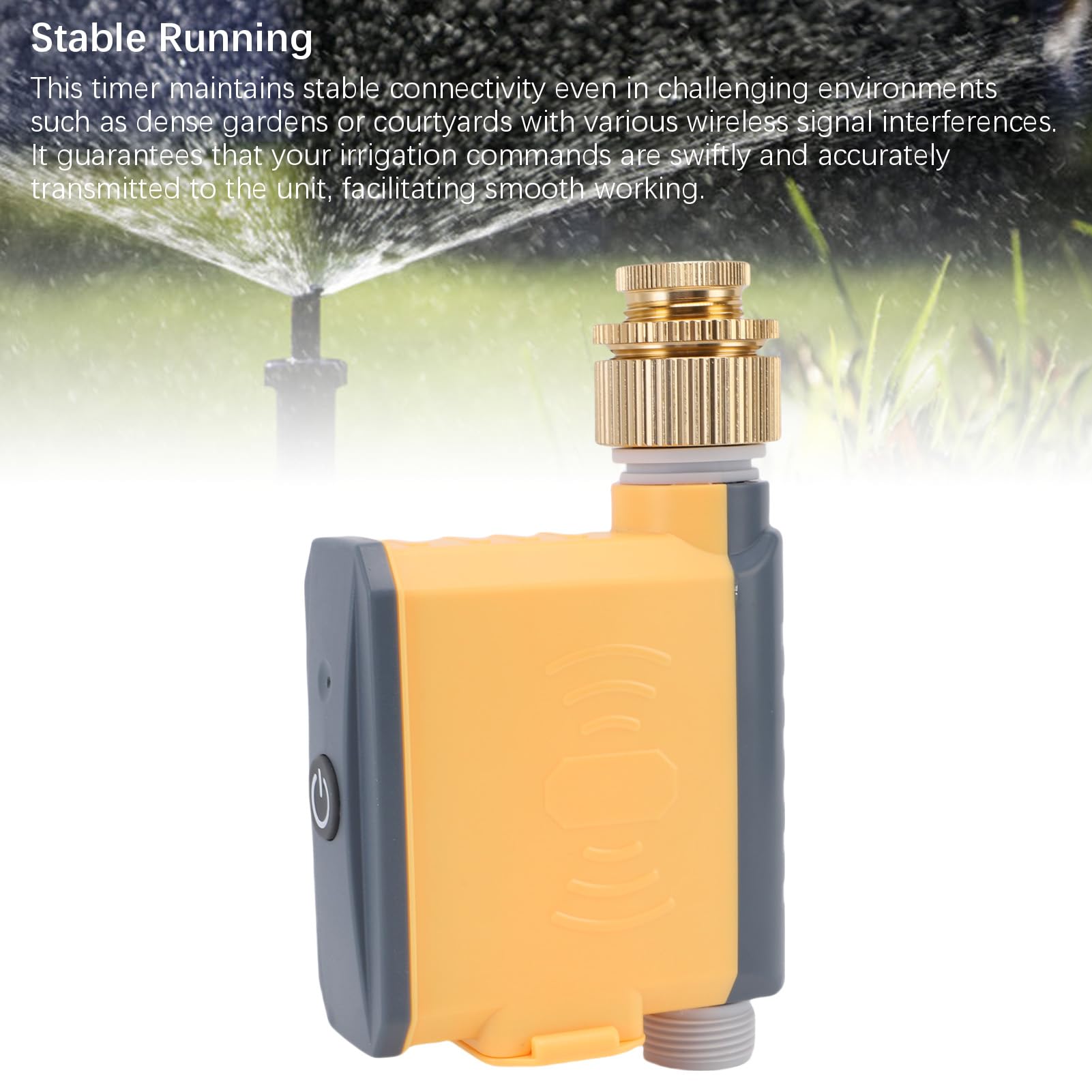 Sonew Irrigatore Timer App Controllo Timer con Connettori in Rame per