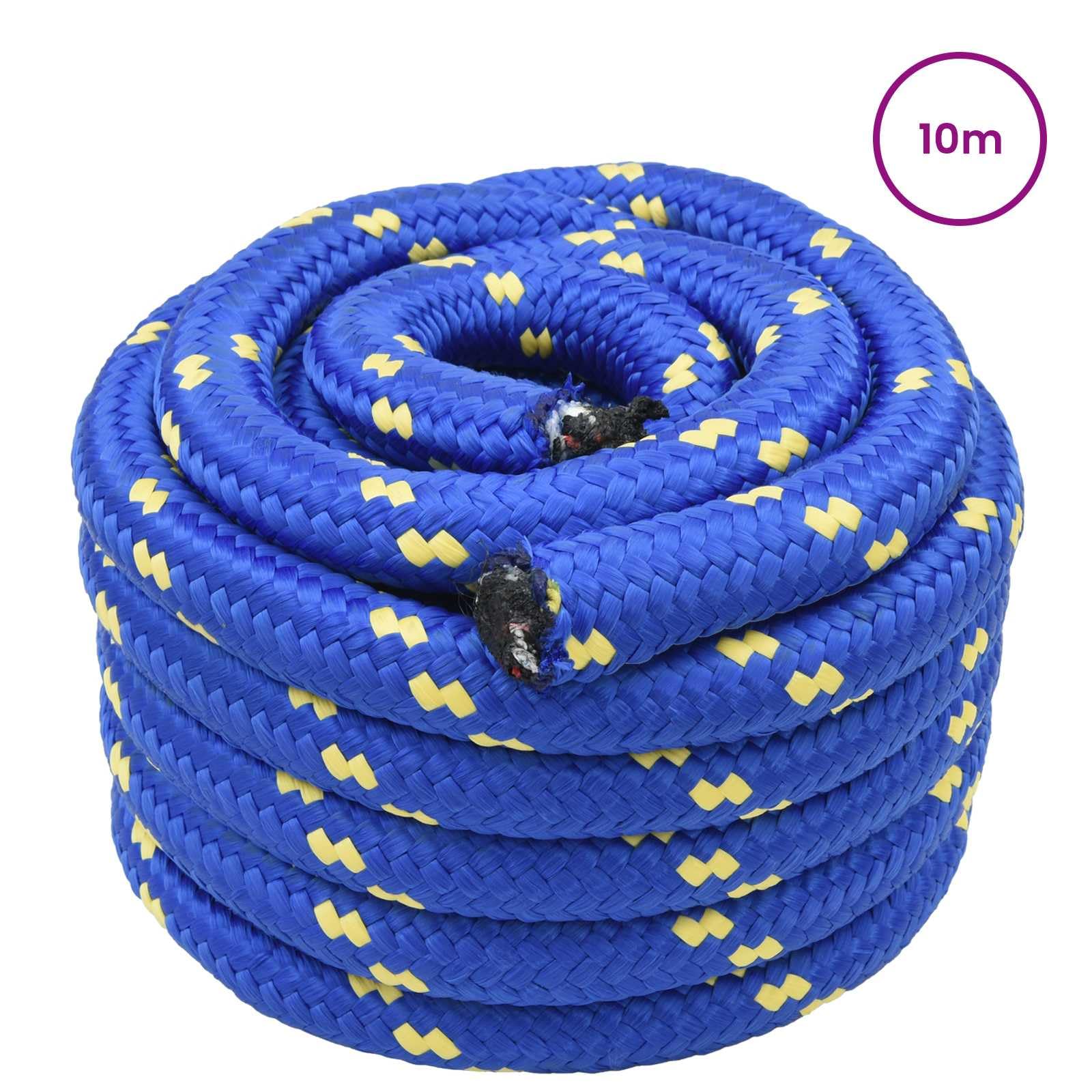 Cuerda para barco 4 mm 10 m Azul Polipropileno