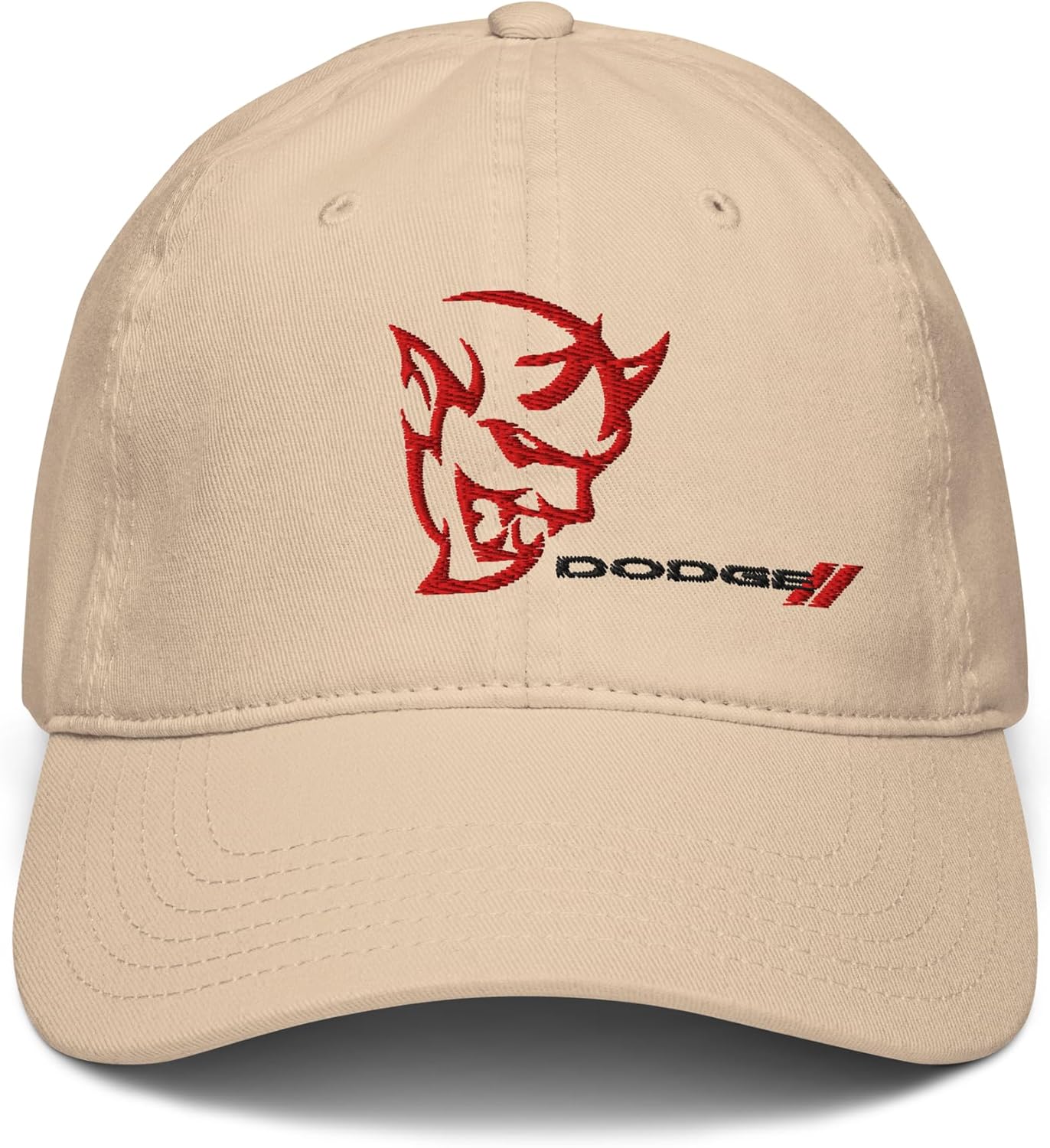 Dodge Demon Embroidered Logo Adjustable Baseball Hat