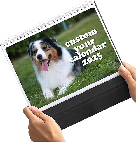Personalized Desk Custom Calendar 2025 Personalized