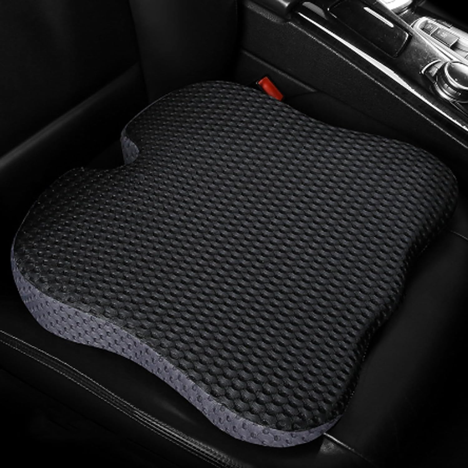 Auto-Keilsitzkissen Auto-Fahrersitz für Toyota Prius / RAV4 / Verso/Yaris/Yaris Cross, Ergonomisches Memory Foam Kissen,- Black