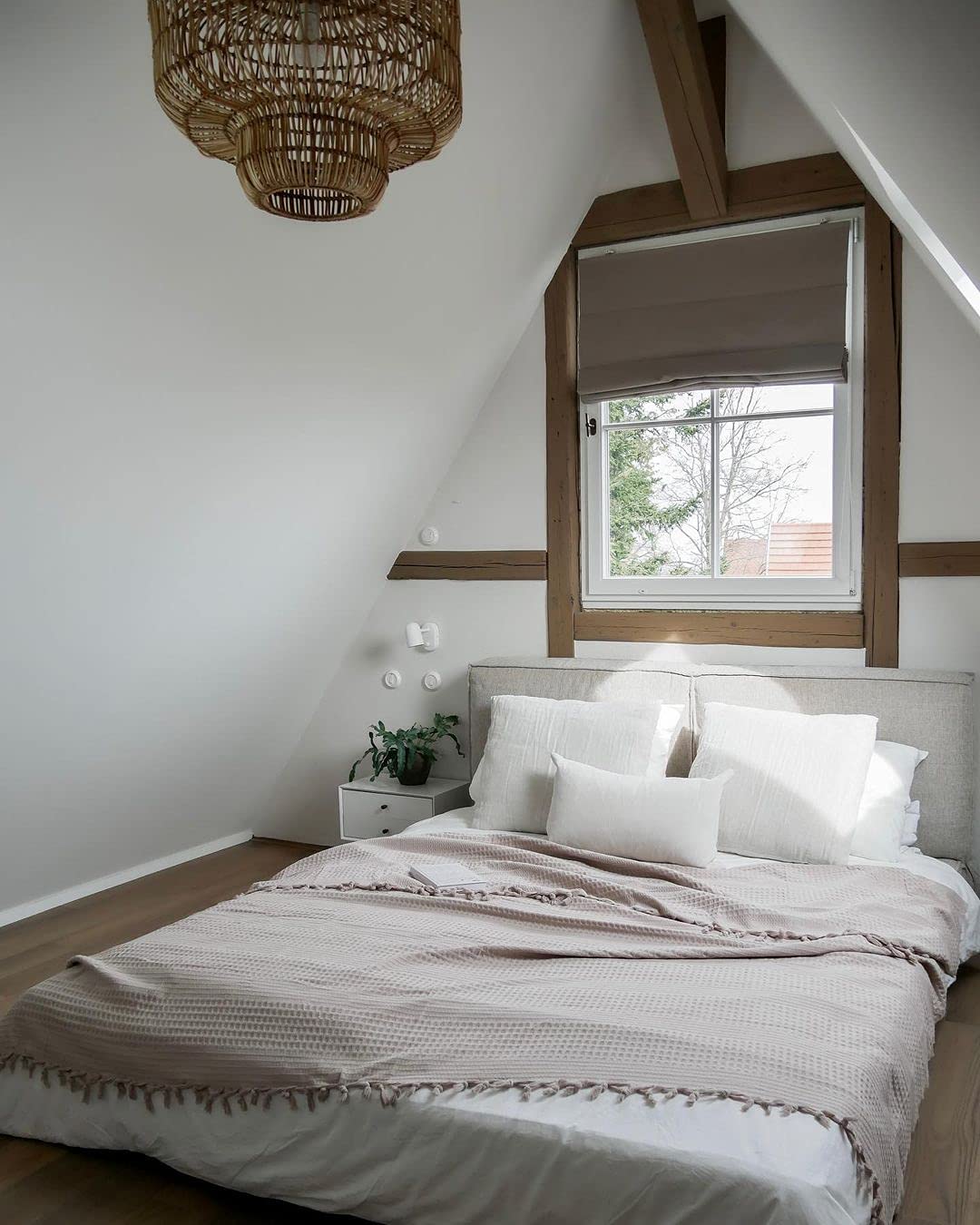 BOHORIA® - Copriletto di alta qualità, 220 x 240 cm, 100% cotone, con certificazione Oeko-Tex®, reversibile, texture stile waffel, extra grande (The Urban Loft) (Sepia)