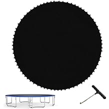 8 10 12 13 14FT Trampoline Jump Mat, Garden Trampoline Replacement Mat Using 5.5 6.5inch Springs, Waterproof Trampoline Jumping Pad