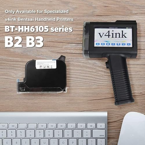 Miniatura 11 de v4ink Bentsai BT-2583P Cartucho de tinta amarillo de 1.4 fl oz de repuesto de tinta de secado rápido para impresora de inyección de tinta portátil