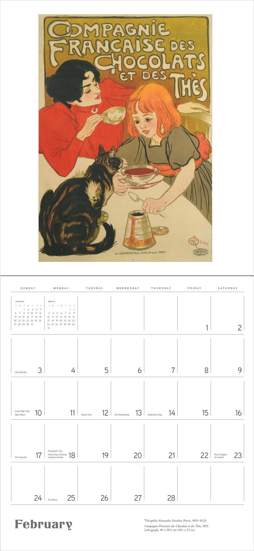 Art Nouveau 2013 Calendar
