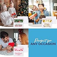 Vista 6 de ACSTEP Paquete de 200 sobres de 5 x 7 pulgadas, sobres blancos A7 autosellados para bodas, invitaciones, fotos, postales, tarjetas de felicitación