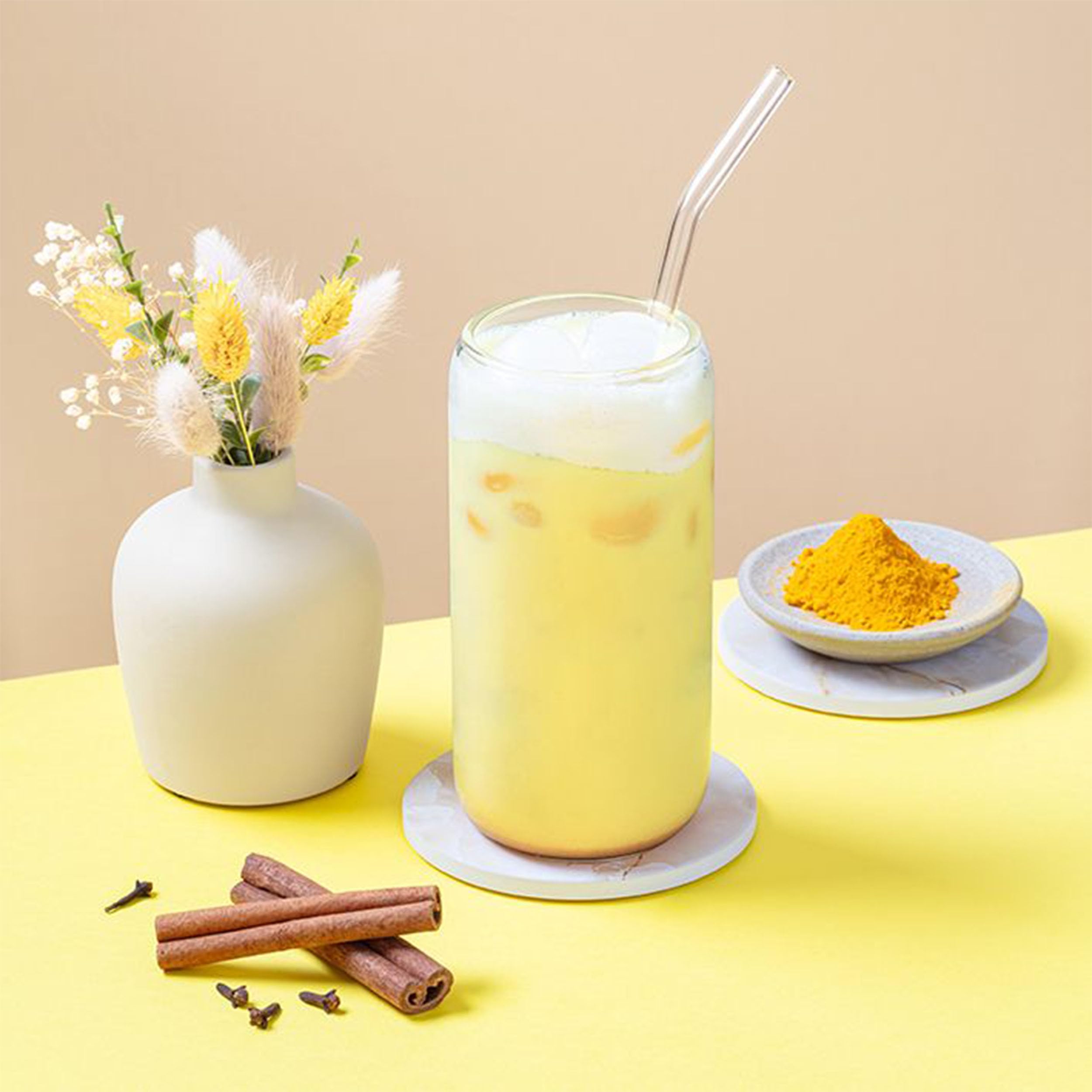 MONBANA - Golden Latte au Curcuma en Poudre - 350 g | Monbana Golden Latte (Curcuma) - 350 g