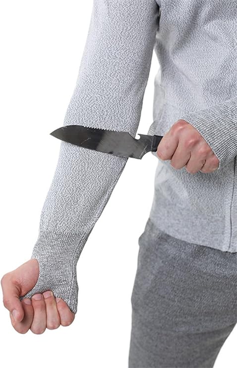 Level5 Knife-Proof Clothing,Safety Protective Cut Clothing,Anti Slash Stab Round Stab Proof,Long Sleeve Shirt,Stab Proof Vest for Police Security Staff Metal Manufacturing Knife Production 3XL