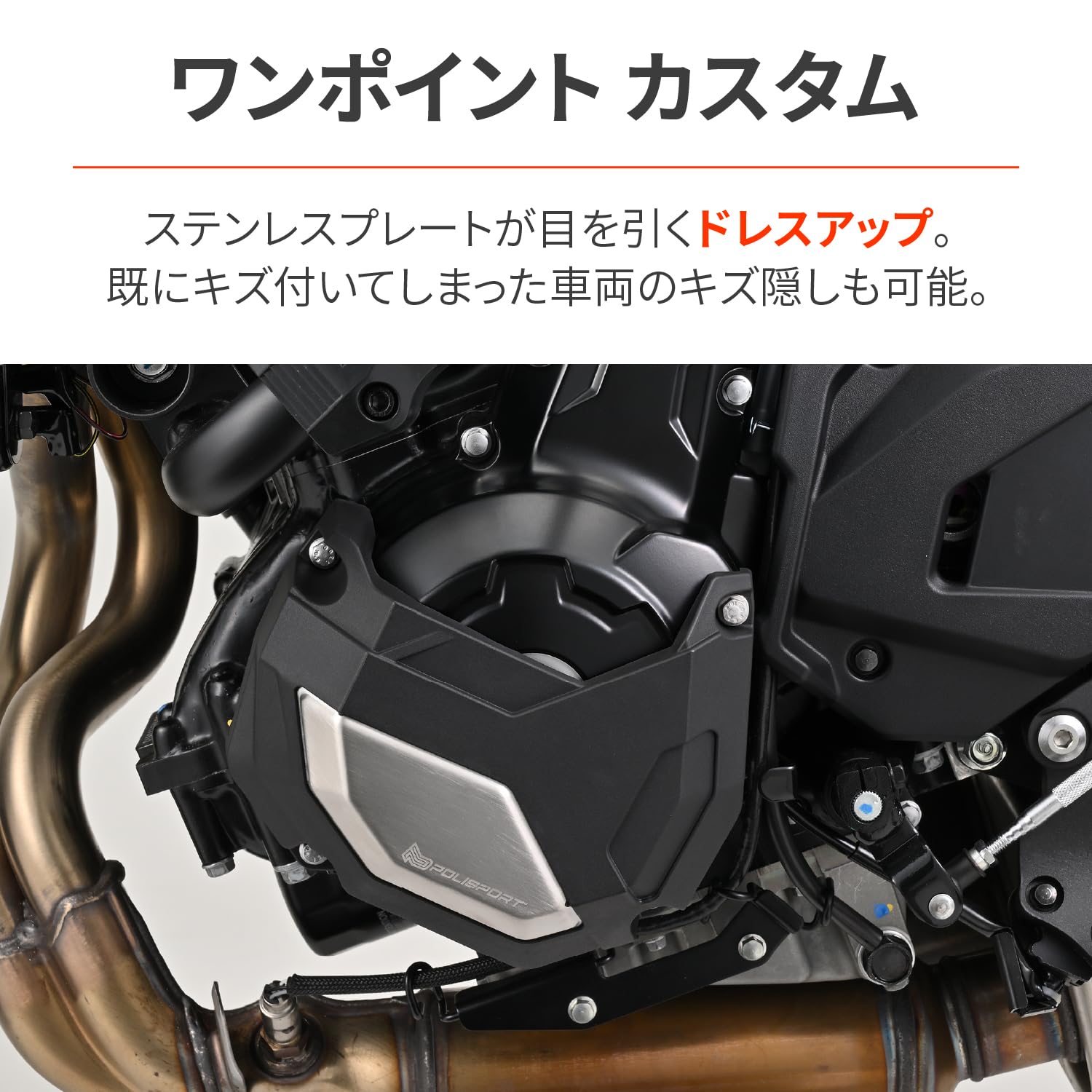 Amazon | デイトナ(Daytona) Polisport(ポリスポーツ) バイク エンジン