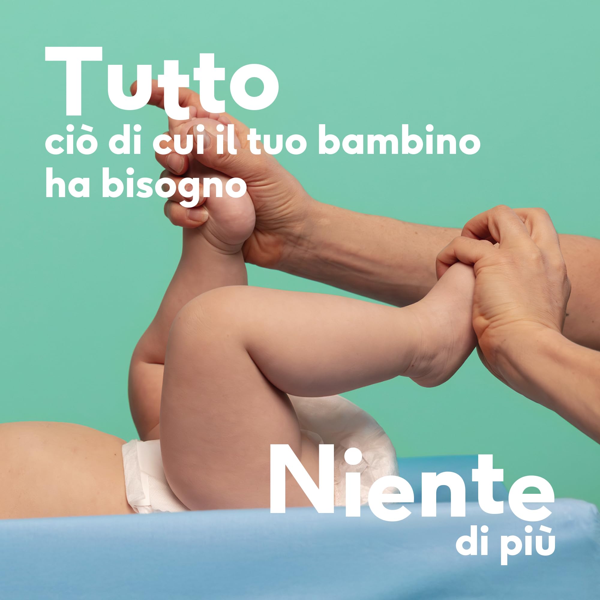 Naïf - Salviettine umidificate in lozione senza plastica - 1296 pezzi (24 confezioni x 54 salviette) - Per neonati e bambini - Sedere, corpo, viso - Con aloe vera e bambù - 0% profumo e alcol