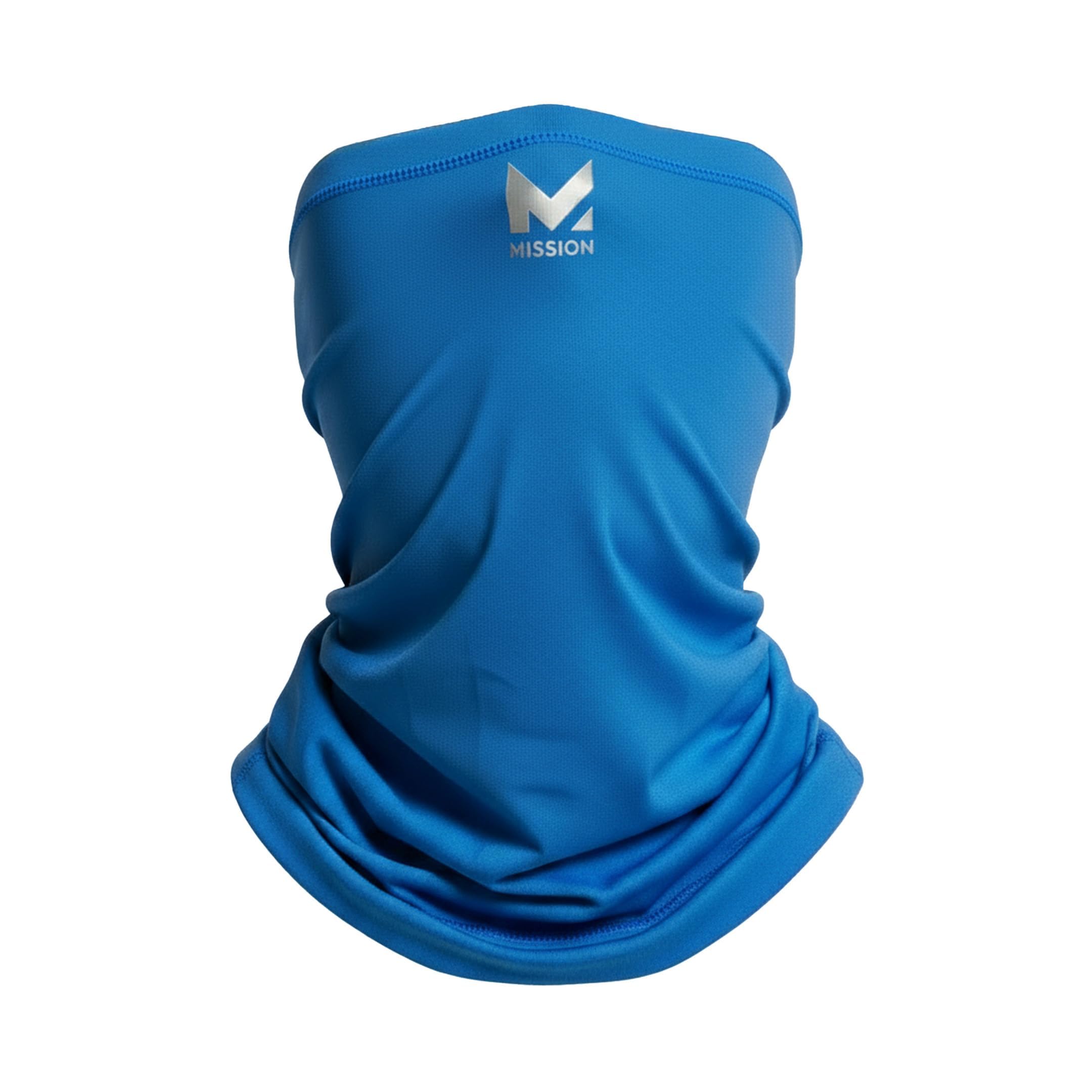 MISSION Multi-Use Neck Gaiter Face Mask for Ski &amp; Outdoors, UPF 50, Breathable Lightweight Fabric