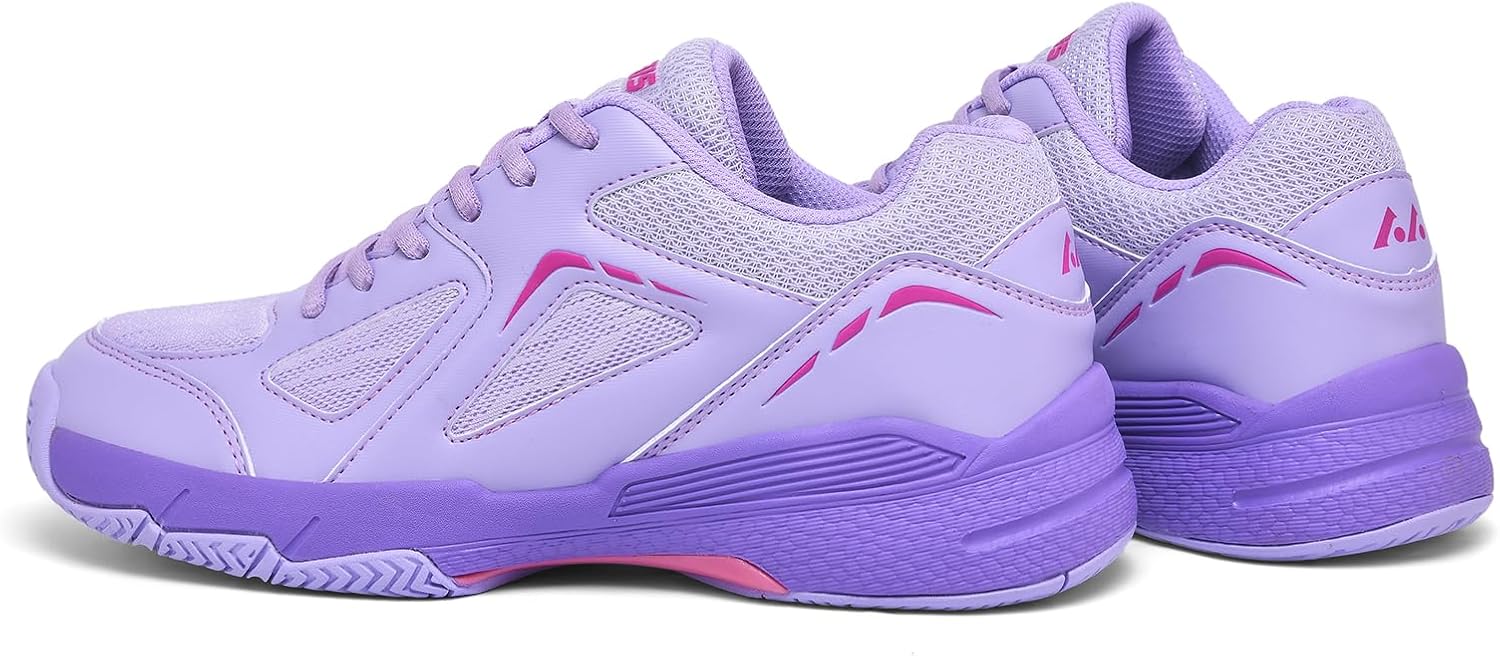 Women's Pickleball Shoes - AMZ-P601, Non-Slip, Cushioning, Anti-Torque, Breathable Court Shoes