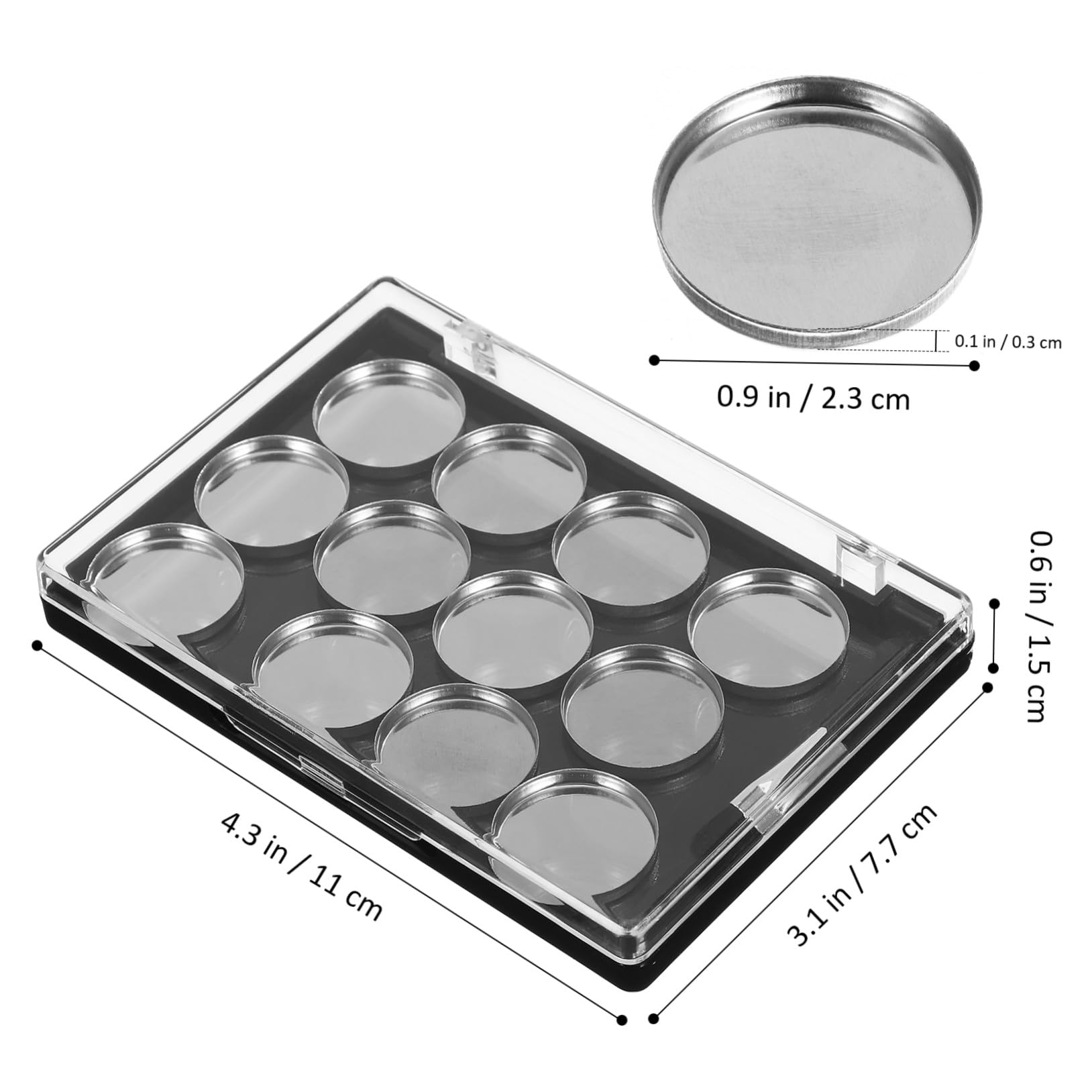 Makeup Revolution Forever Flawless Palette - Oogschaduw Palette, 18 tinten