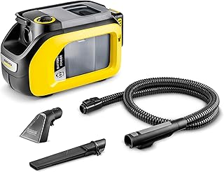Kärcher Cordless Carpet and Upholstery Cleaner, Self-Cleaning Function, Spot Cleaner for Carpets, Cars and Furniture, SE 3-18 Compact – Tool Only