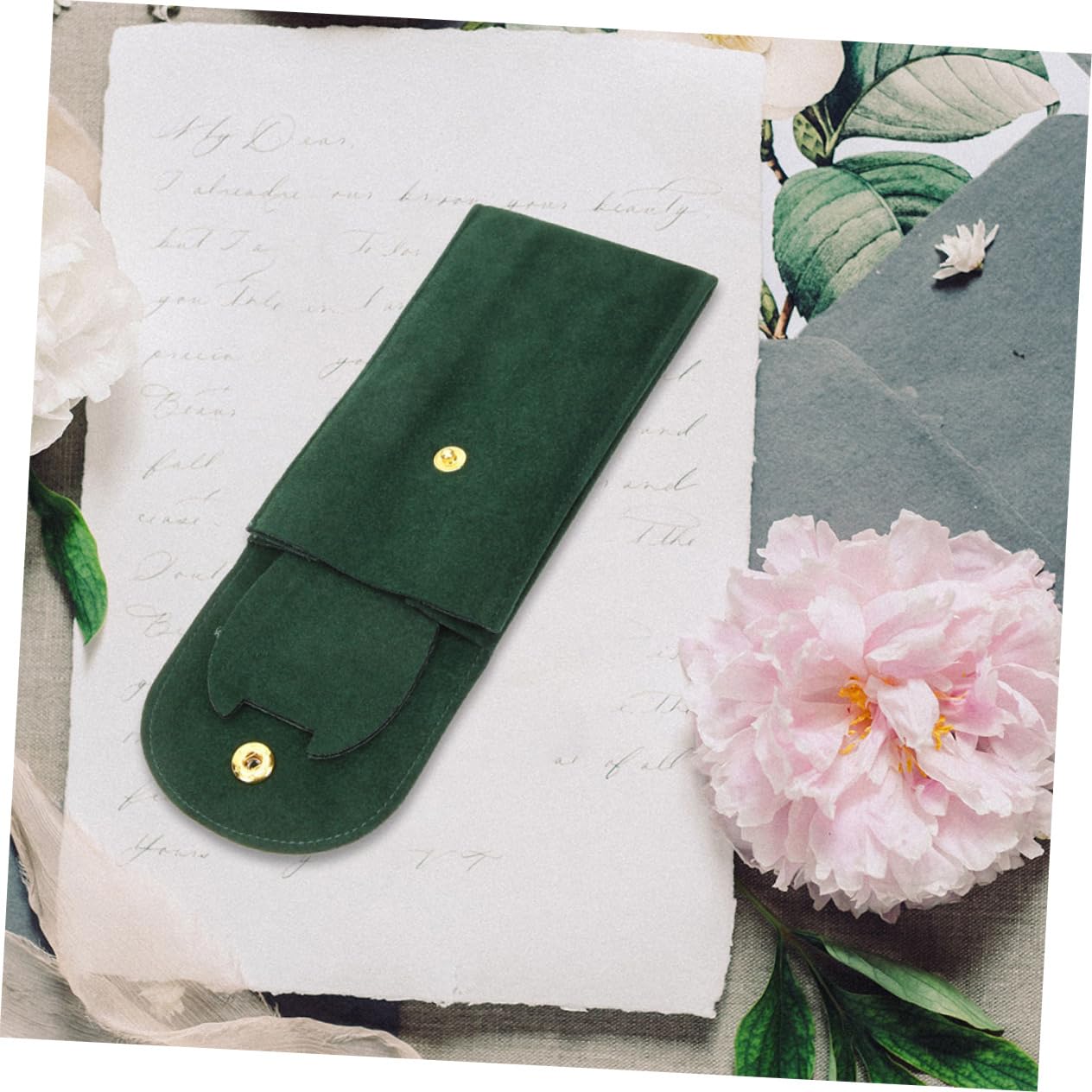 MUCKLILY 2Pcs Portable Watch Pouch Travel Case Soft Lining Watch Organizer for Men Scratch Resistant Design Vintage Style Holder for Various Easy to Carry Travel Accessory