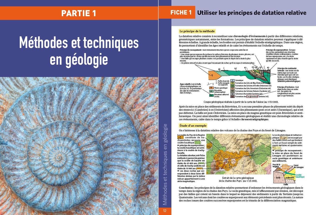 Mémento Géologie BCPST 1re et 2e années – 2e édition actualisée: Notions-clés - Schémas de synthèse - Études de roches et de régions – Lexique - Conforme au programme