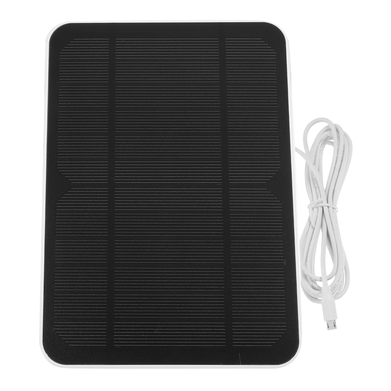 Pannello Solare 4w 5v 1, 2a in Pet per Camera di Sicurezza | Ricarica a Energia Solare Continua, Posizionamento Regolabile, Installazione a Parete Domestica