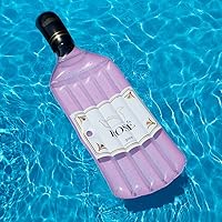 Vista 3 de Swimline Flotador de piscina con botella de rosa, paquete de 2