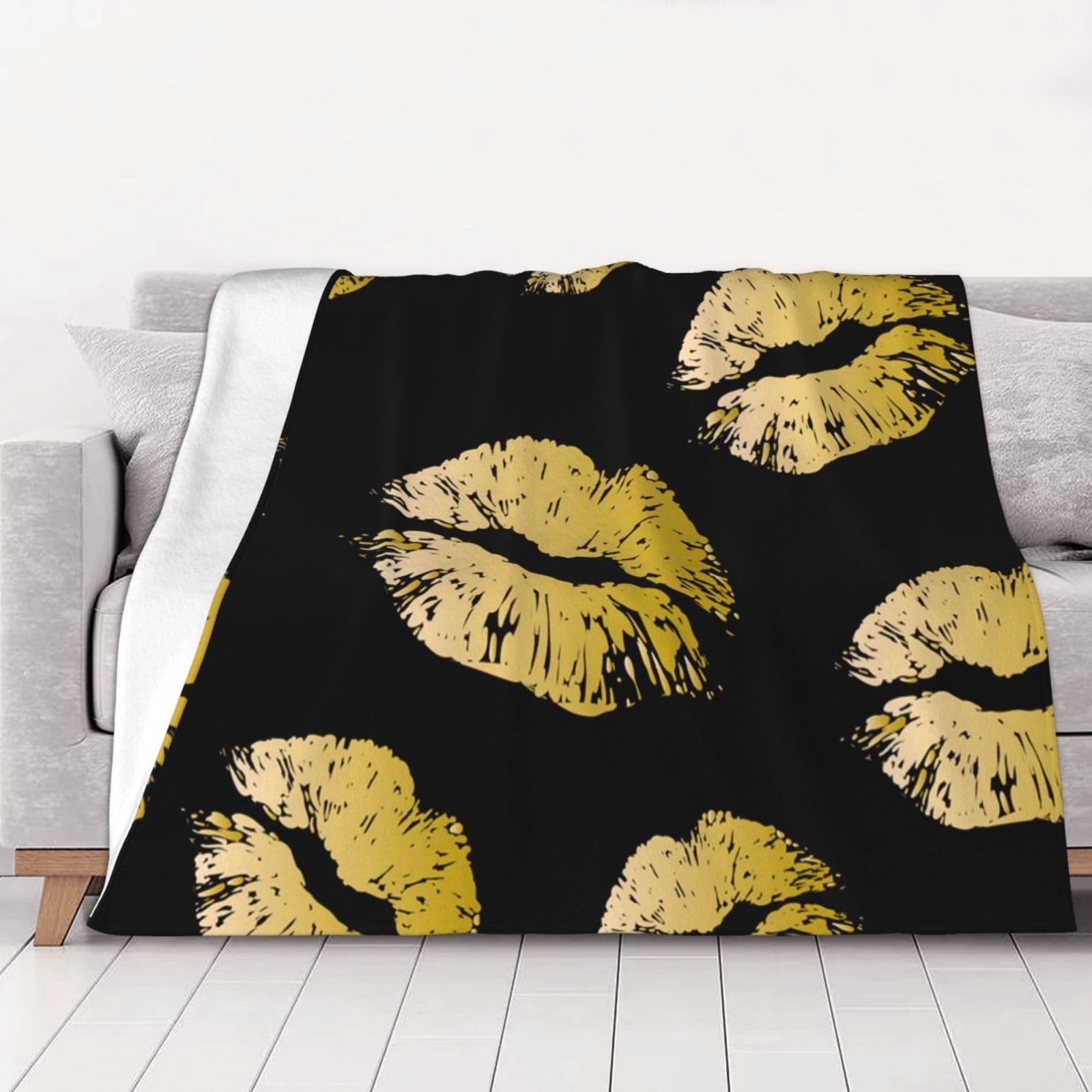 Couverture en flanelle douce imprimée pour des soirées cocooning