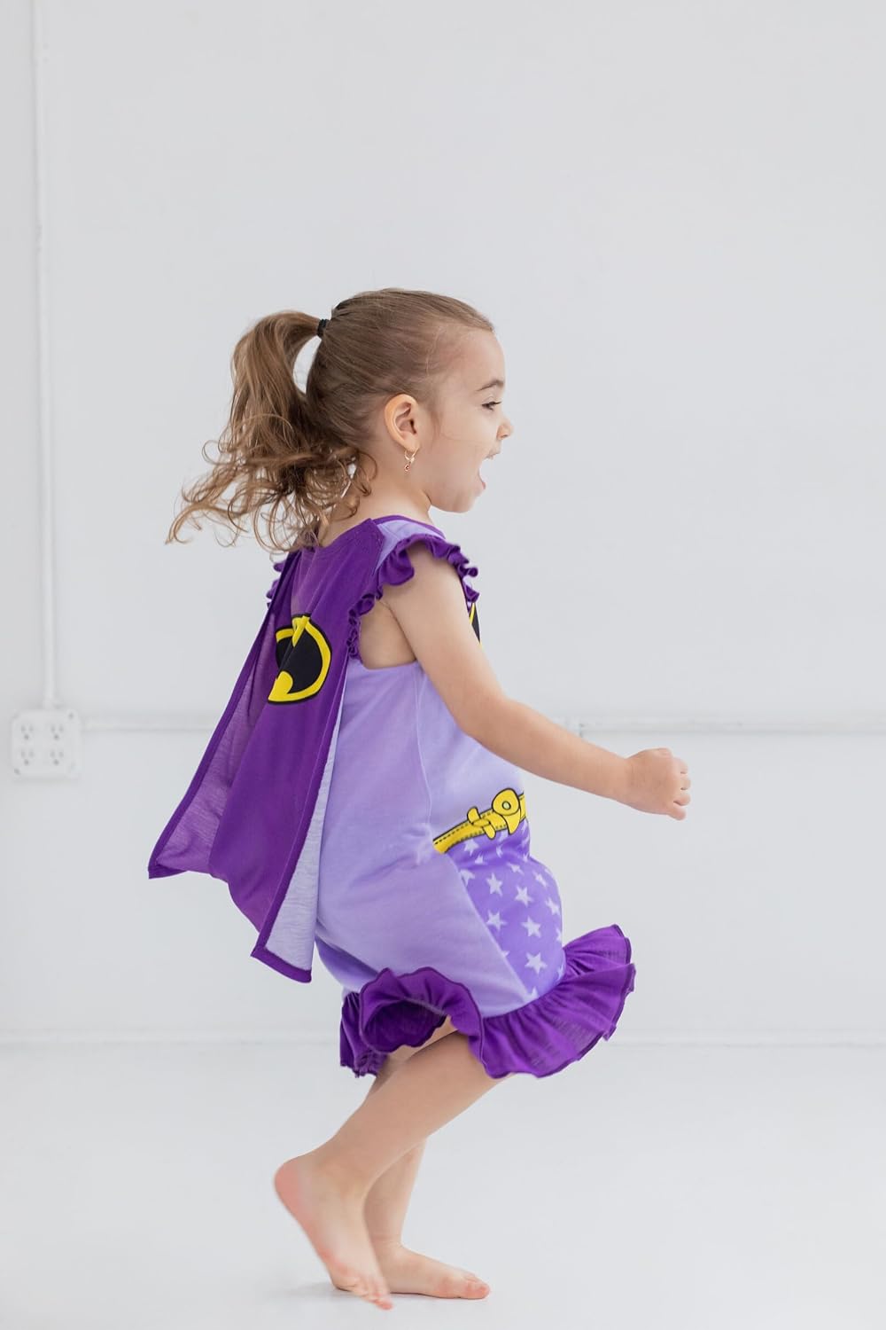 Miniatura 4 de DC Comics Juego de pijama de 4 piezas de la Liga de la Justicia Wonder Woman Batgirl