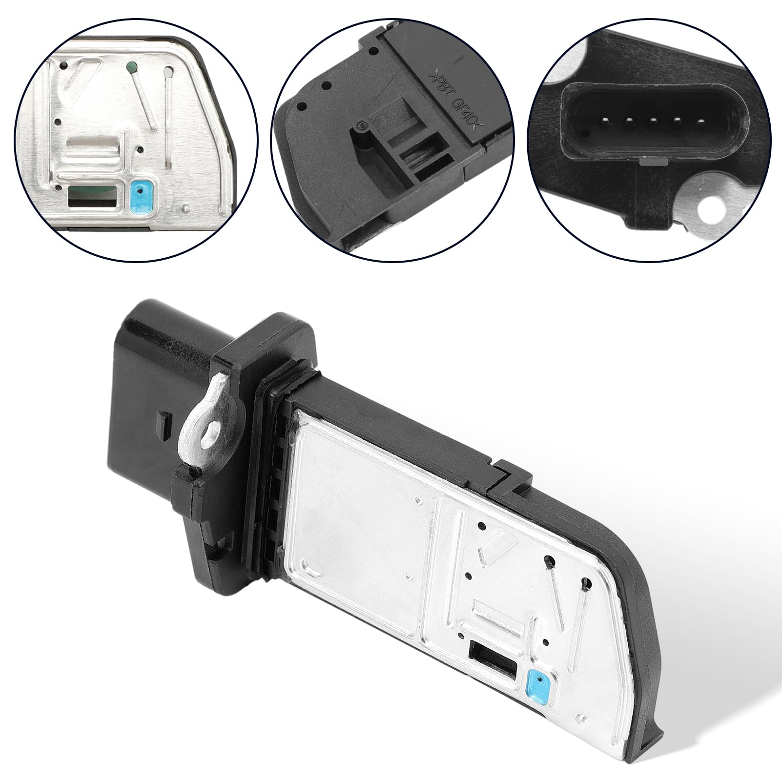 Sensor masa aire 5 pines 06F906461A apto para A3 TT Altea L-n Toledo Oct EOS Golf J-t P-s S-c Air Quality Sensor