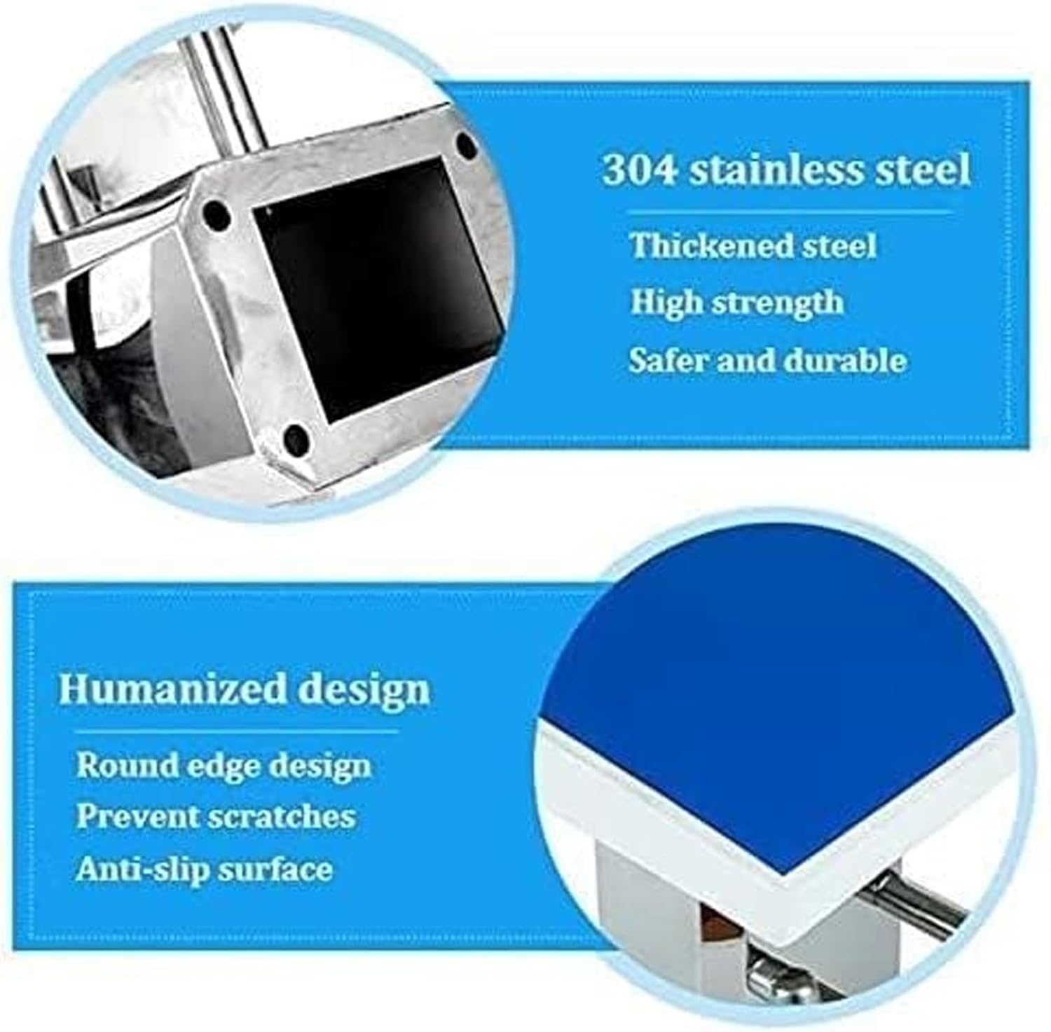 Swimming Pool Starting Block, Non-Slip Diving Platform with 304 Stainless Steel Base, Swimming Pool Special Diving Platform, with tilt Angle Design, for Competition Swim Pools