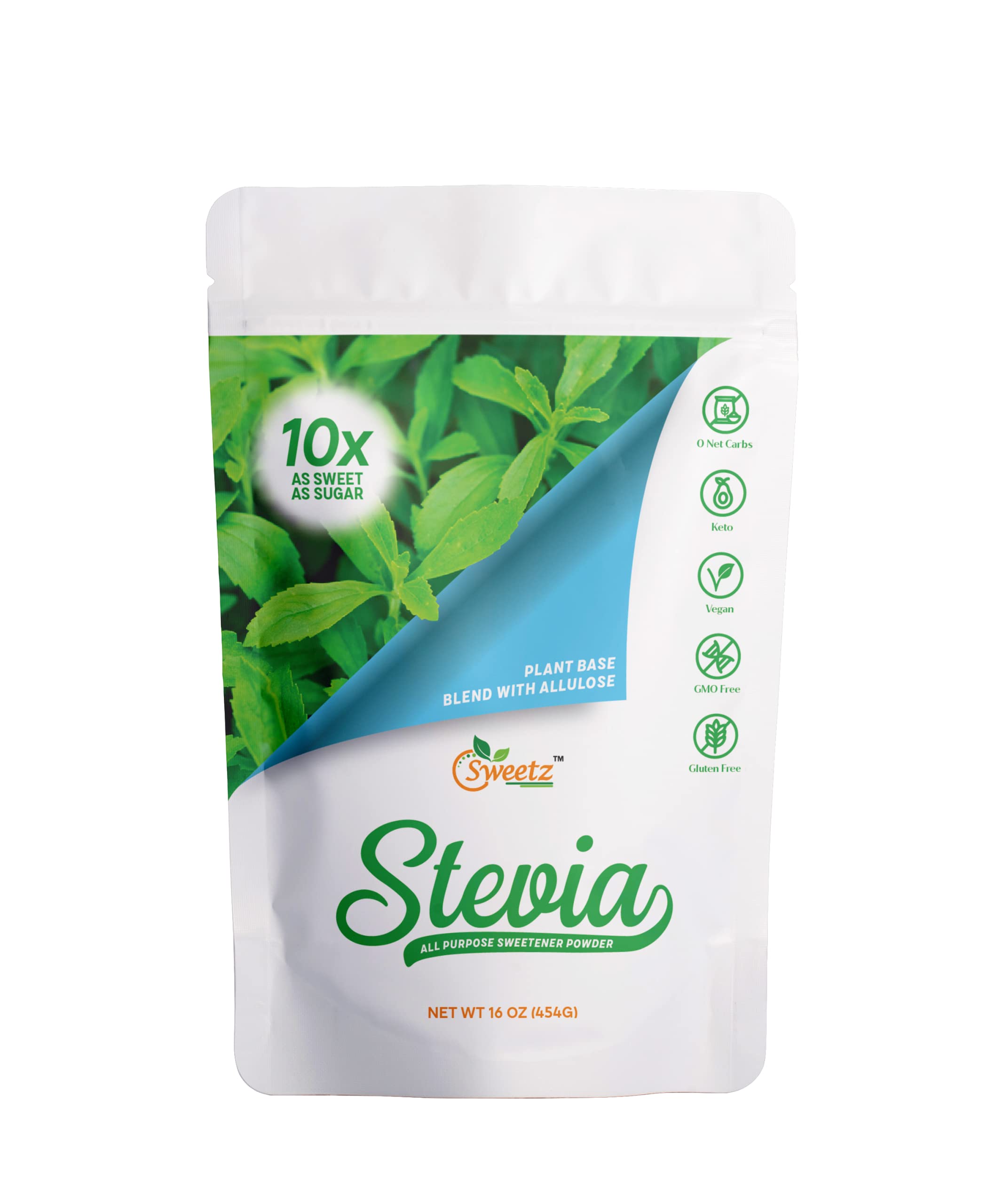 Amazon.com: Allulose – Stevia Blend All Purpose Sweetener – 10X
