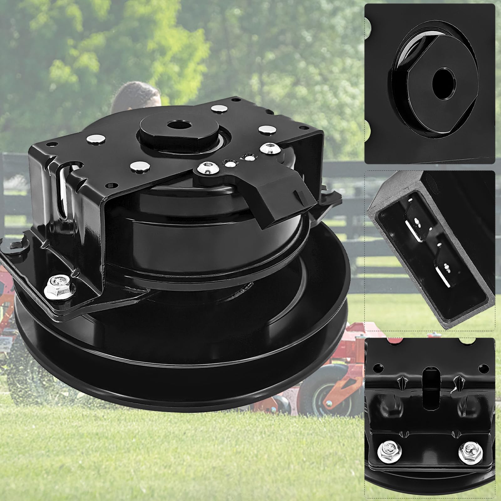 59118500 - Embrague eléctrico PTO de repuesto para Ariens Apex 48 52 60 para Gravely ZT HD 44 48 52 60 Pro-Turn 48 52 60 para Ogura Replace# 53797600 05118900