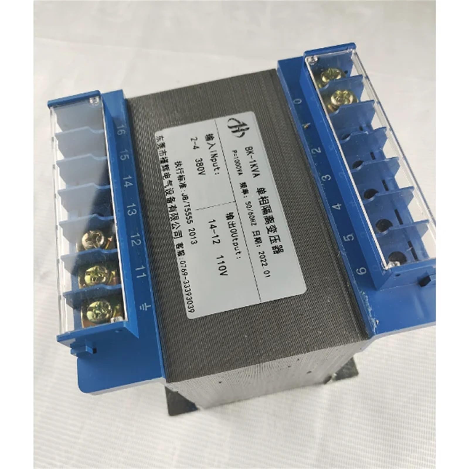 Transformador 380V a 110V BK-1KVA Transformador de aislamiento monofásico 380V a 110V 1000VA